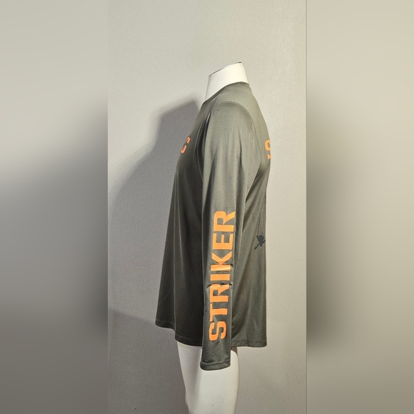 Striker Wavebreak UPF 50+ Lightweight Moisture Wicking Fishing Shirt Men's - Picture 3 of 6